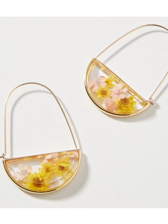 Anthropologie Jewelry - Anthropologie Flower Earrings
